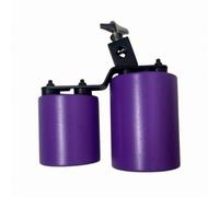 Colcolo Percussione Strumento a Doppio Tamburo Bongo Conga Timpano Timbro con Struttura Compatta E Fissaggio a Vite per Posizionamento Stabile Adatto a, Viola