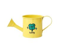 Colcolo Piccolo Annaffiatoio per Bambini, Mini Irrigatore Portatile, Grazioso Giocattolo di Finzione, Annaffiatoio per Piante da Interno E da Esterno, Giallo