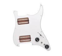 Colcolo Pickup per chitarra elettrica, HH, robusto, pratico e professionale assemblaggio graffiante pezzo di ricambio per chitarra per ST Accessorio, Bianco Chiaro