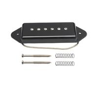 Colcolo Pickup Single Coil P90, Design Retrò, Accessorio per Strumenti Musicali, Upgrade, Facile Da Installare, per Chitarra Elettrica, Ponte Nero