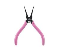 Colcolo Pinza Miniatura Pinze Taglio Tronchese Tronchesina per Rifinitura Modelli 3D con Punta Stretta 0.55 Manici Curvi Antiscivolo in Materiale Plastico, Rosa