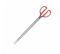 Colcolo Pinza Raccoglitrice Acciaio Spesso con Impugnatura Lunga E Griffe Antiscivolo Dentate Design Funzionale Robusto E Leggero Adatta per Pulizia Paesaggi, 52CM, Dritto