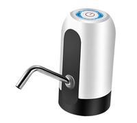 Colcolo Pompa per erogatore d'Acqua Portatile Facile da Usare per brocca da Un gallone, Pompa per Acqua Potabile, Pompa elettrica per Bottiglia d'Acqua per la, Bianco