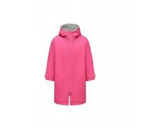 Colcolo Poncho per Bambini Mantella Surf Accappatoio Asciugamano Cappuccio in Microfibra Soffice E Calda per Cambio Riservato all’Esterno con Chiusura a Zip, Rosa Grigio, Numeric_13, Long
