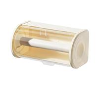 Colcolo Porta Carta Igienica, Distributore di Fazzoletti, con Ripiano Superiore, Porta Spezie per Hotel, Casa, Bagno, Ufficio, Bianco