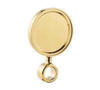 Colcolo Porta etichette per birra Versatile Facile da installare Robusto Porta etichette per birra per torre di birra per feste Uso domestico, Oro, 13.5 Cm