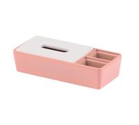 Colcolo Porta fazzoletti in Miniatura per casa delle Bambole, Modello 1/12, Moderno, per Camera da Letto, Comodino, scrivania, Decorazione per casa delle, Rosa