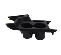 Colcolo Portabicchieri Auto Inserto Console con Due Sedi per Bicchieri Alloggiamento Organizer per Carte E Spiccioli Plastica Resistente Finitura Opaca