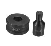 Colcolo Punzone per fori, matrice per fori, punzone per fori, industriale, compatto, elettrico, foro rotondo, facile installazione, lavorazione dei metalli, 1.45 Cm