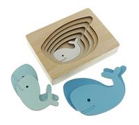 Colcolo Puzzle in Legno a 5 Strati per Bambini E Neonati, Giocattolo Educativo.,