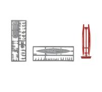 Colcolo Puzzle Modello Nave da 1/2000, Fai da Te Assemblato, Decorazioni da Tavolo, Oggetti da Collezione, Kit di Modelli di Costruzione, Simulazione P, Bocconcini