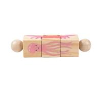 Colcolo Puzzle Rotante - Gioco per Promuovere La Concentrazione E Le capacità di Ragionamento - Rotante per (Bambini E Bambine), Oceano
