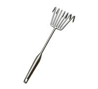 Colcolo Rastrello da Giardino, rastrello a Mano, Manico Comodo, coltivatore Portatile per Il Giardinaggio, per diserbare, Scavare, piantare, allentare Il, L