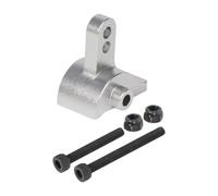 Colcolo RC ASSLE Link Reser Sostituzione, Facile da installare, Supporti per l'assale Posteriore, Parte della Auto RC per SCX10 III AR45P LCG 1/10 Crawler Car, Argent