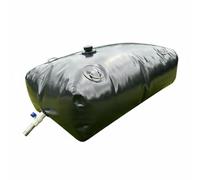 Colcolo Sacca Pieghevole Serbatoio Acqua Borsa Contenitore Portatile Dotata di Struttura Ispessita in PVC Adatta a Agricoltura Guida Auto Avventure Viaggio Lavori Esterni , 1 0.7 0.5 350 Litri