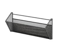 Colcolo Scarpiera Da Parete Robusta E di Qualità Da Appendere Nell'ingresso, Organizer per Scarpe per Porte Strette, Vestiti, Cappelli E, Black L