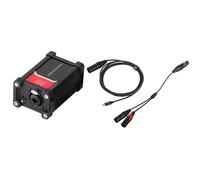 Colcolo Scatola isolante audio /1/4" 6,35 mm con interruttore, sostituzione diretta, compatibile, nero, per configurazioni, club, con Cavo