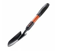 Colcolo Scavo da Giardinaggio Coltivatore Manuale Trapianto Impugnatura in Gomma Carbonio Resistente Adatto per Coltivazione Interna Lavori di Terreno, Lungo Spesso Stretto
