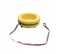 Colcolo Scooter Allenamento Bambini Cart Carro Giocattolo Pull Passeggino Supporto Coordinazione Interazione Sociale Funzione Equilibrio Adatto a Esercizi Motori Asilo Nido, Giallo