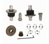 Colcolo Set da 1 Rio Control Componenti di Trasmissione in Metallo per Modello 1/16 con Differenziale Alta Precisione E Pignone in Acciaio per, Stile A
