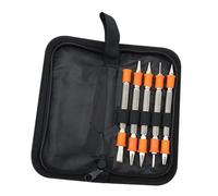 Colcolo Set di 5 chiodi a molla, utensile manuale per carpentiere per metallo o legno, applicatore di chiodi a doppia testa