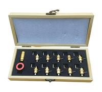 Colcolo Set di caricatori per molle per orologi, strumenti per la carica degli orologi, leggeri, professionali, kit di riparazione per orologi da polso per