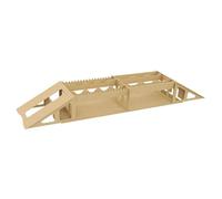 Colcolo Set di Ostacoli RC, Simulazione di Scenari con Ostacoli, Accessorio Portatile, da Assemblare per Modelli 1/24 SCX24 SCX30, Ponte Stretto