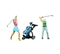 Colcolo Set di Personaggi in 1/64, Kit in Miniatura per progetti Fai da Te, Layout, Micro paesaggi, Accessori, Diorama, scenari, Figurine da Golf.