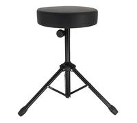 Colcolo Sgabello per batteria con treppiede, comodo sedile imbottito portatile per batteria, sedia da viaggio, concerto, palco, lezione di pratica