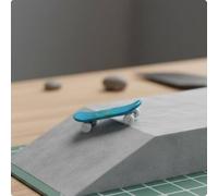 Colcolo Skateboard in Miniatura Modello in 1 64 per Diorama con Ruote E Grafica Dettagliata in Resina per Scorci Urbani Adatto per Collezionismo Esposizione da Hobby Diorami Cittadini