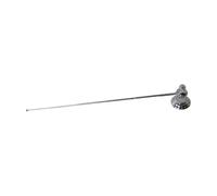 Colcolo Spegnicandele con Manico Regolabile, per Stoppino, Versatile, per Spegnere in Le Fiamme Delle Candele, Accessorio in Metallo, Argento