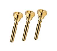 Colcolo Strumenti Musicali di Sostituzione Dell'ugello Della Tromba Parti Della Tromba 3c/5c/7c per Principianti, Oro