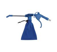 Colcolo Strumento di Pulizia Blu per Soffiaggio E Aspirazione 2 in 1 per Pneumatico Accessorio Compressore D'aria con Sacchetto di Raccolta Della P