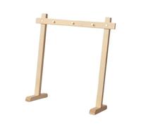 Colcolo Supporto in Legno per Carillon, Supporto Del Gong, Espositore di Gioielli, Luce E Facile Da Montare, Ideale per La Meditazione, Tè O Sala Da Tavola, S