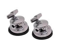 Colcolo Supporto per gamba del, base per gamba del tamburo, parti per strumenti a percussione, staffa di montaggio professionale per hardware in, 2 Pezzi