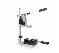 Colcolo Supporto per Trapano Pressa Base Colonna Stand Versatile in Metallo per Fissare il Trapano E Ottenere Fori Dritti con Comodità Conversione Rapida E, Single Hole W Pliers