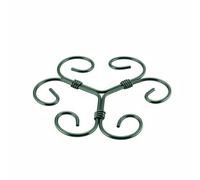 Colcolo Supporto Piante Metallo Anello Sostegno Piante Staffa Rampicanti Regolatore Steli Filo di Ferro Curvato per Postura Equilibrata E Facile Adatto a Terrazze Cortili Verande Interni, Verde