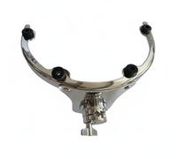 Colcolo Supporto Tamburo Rack Morsetto Tom Sostenitore Oscillante Smorzamento Suoni Indesiderati Robustezza Ferro Uso Band Scuola Lezioni Batteria Studio, 10 Pollici