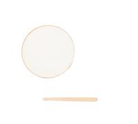 Colcolo Tamburo a Mano per Bambini Tamburo a Percussione Strumento Ritmico Tamburo Educativo Tamburo Didattico Corpo Solido Profilo 3.5cm con Bacchetta Adatto