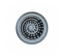 Colcolo Tamburo Sonoro Terapeutico Tamburo a Mano Strumento Musicale Percussione Delicata Tono d'Acqua con Corpo in Legno E Bambù per Atmosfere Tranquille, Spirale A Conchiglia, 18cm