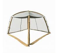 Colcolo Tenda da Sole Esterno Gazebo Copertura Riparo Canopy con Struttura Traspirante Definisce Spazio Riparato in Oxford con Borsa Corde E Picchetti Adatta, 3.3 3.3 Alto 2.4M