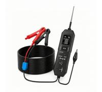 Colcolo Tester Circuito Elettrico per Veicoli con Funzione Relè E Display Digitale per Controllo Impianto Elettrico con Accessori, Nero