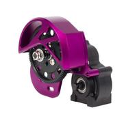 Colcolo Trasmissione Assemblata SCX10 SCX10 II SMT10 Cambio Monomarcia Gruppo Ingranaggi Metallo Corpo CNC Alberi Robusti Cuscinetti Stabili Adatta per Uso su Trail RC E Telai su Misura, Viola