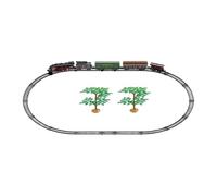 Colcolo Trenino Elettrico Giocattolo, con E Vagoni, Regalo di Compleanno Creativo per Bambini dai 3 agli 8 Anni E Oltre.