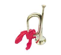 Colcolo Tromba da cavalleria, strumento musicale in ottone pollici, facile da maneggiare, per l'addestramento dei professionisti dello spettacolo