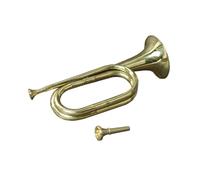 Colcolo Tromba, strumento musicale retrò con bocchino, tromba da cavalleria, strumento in ottone per studenti, banda scolastica, orchestra