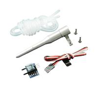 Colcolo Tubo di Pitot per aeromodelli RC PT60 FPV Fai da Te, Robusto per Il Kit di misuratore di velocità dell'Aria per Il Controllo del Volo, Tipo Apm