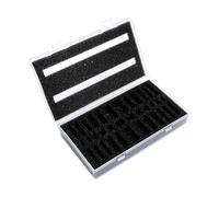 Colcolo Valigetta da Viaggio Antiurto per Miniature con Strato di Schiuma Pre-Intagliato, Contenitore per Action Figure, 1:64 E 1:87