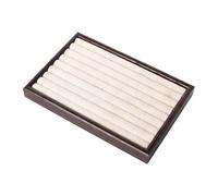 Colcolo Vassoio espositivo Porta Anelli, espositore per Anelli da banco, Scatola portaoggetti Multiuso per Gioielli, espositori per Ragazze, M