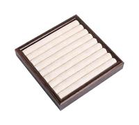 Colcolo Vassoio espositivo Porta Anelli, espositore per Anelli da banco, Scatola portaoggetti Multiuso per Gioielli, espositori per Ragazze, S